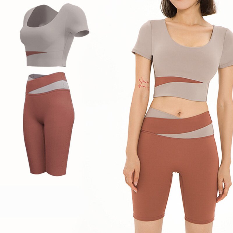 Yoga Set Factory - Workout Clothing Seamless Sport Ribbed Gym Wear