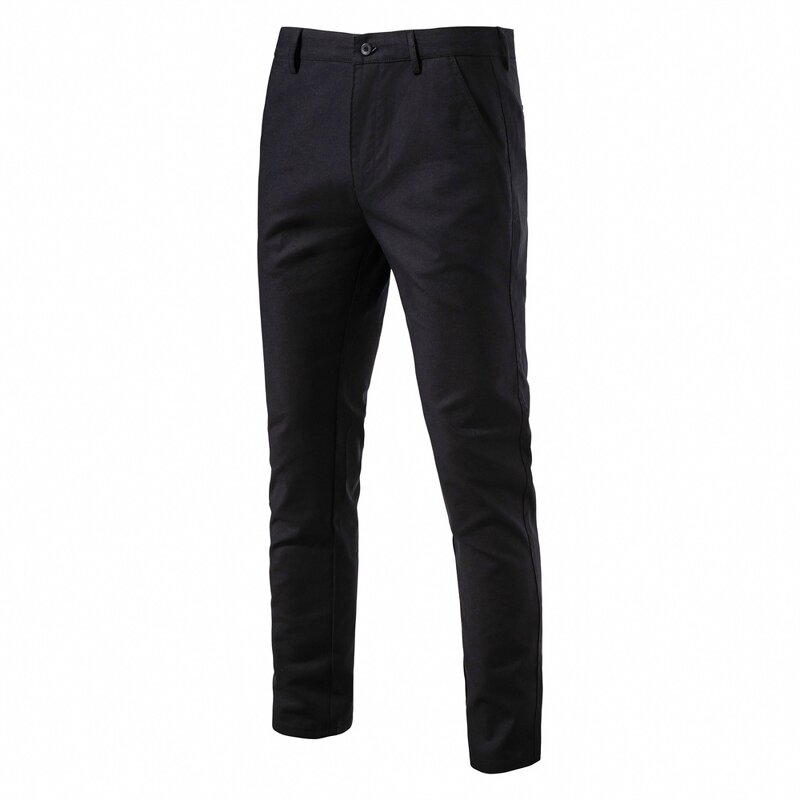 Men's Casual Pants Factory - Autumn Cotton Linen Breathable Straight Leg