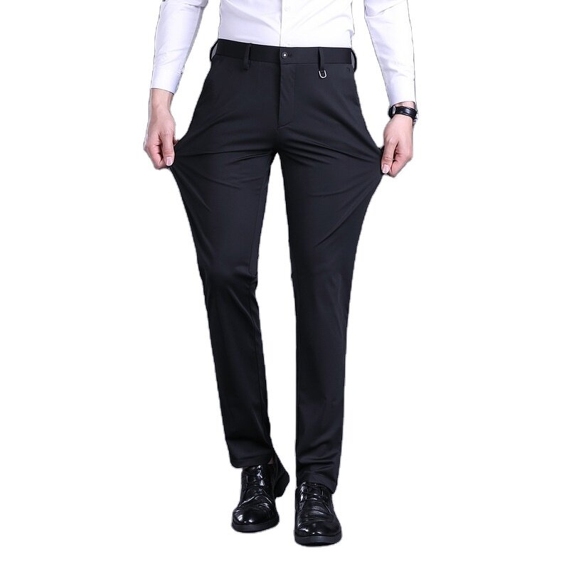 Men's Suit Pants Factory - European Comfortable Drapey Summer Business