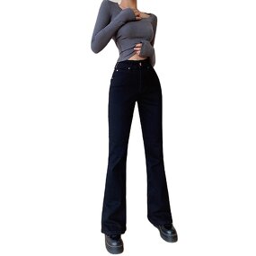 Women's Denim Pants Factory - Custom Fashion High Waist Straight Fit