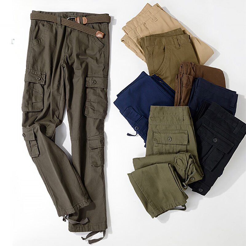 Men's Cargo Pants Factory - Casual Outdoor Jogging Hiking Trousers
