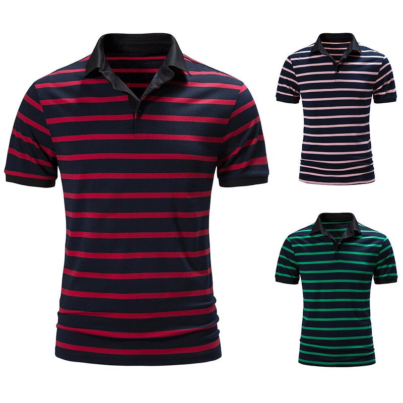 Men's Polo Shirts Factory - Custom Solid Color Plain Blank Pique Polyester