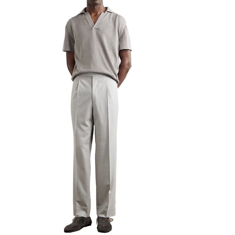 Men's Polo Shirts Factory - Custom Logo 100% Cotton Soft Short Sleeves