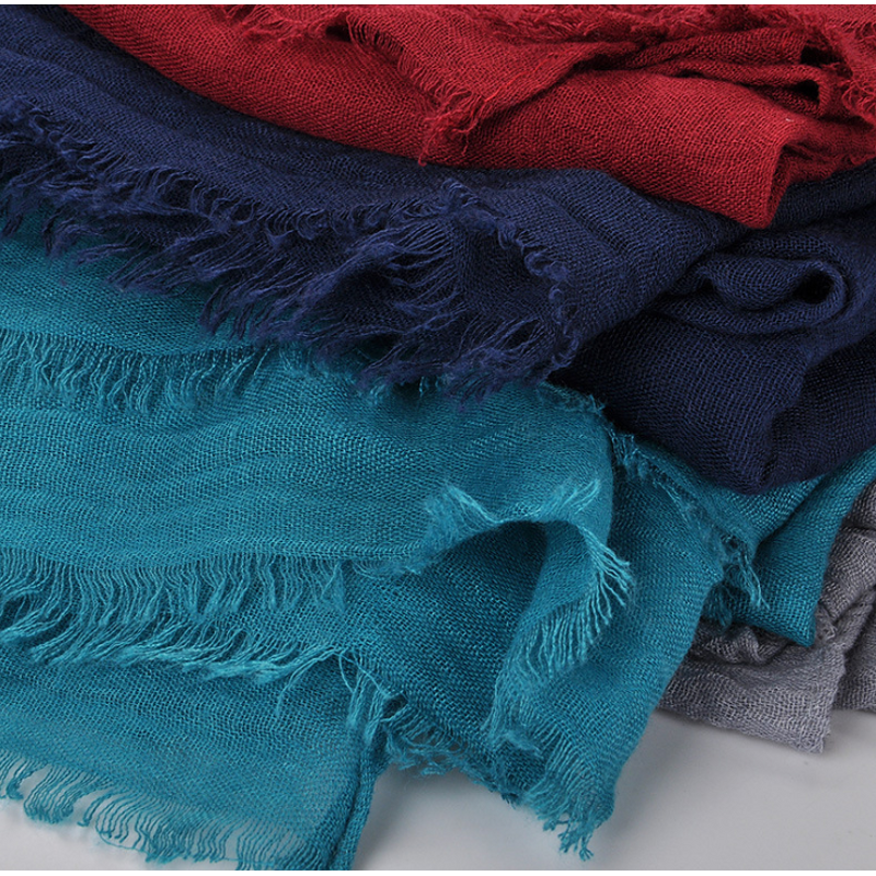 Scarf Manufacturer - OEM Custom Logo Women's Spring Argyle Cotton