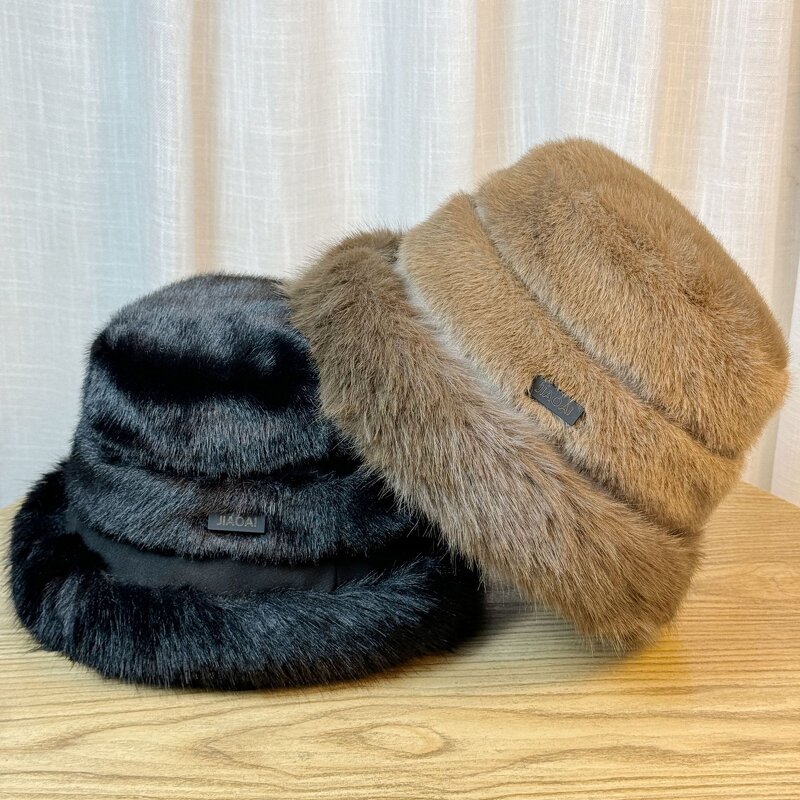 Bucket Hat Manufacturer - OEM New Winter Large Brim Windproof Warm