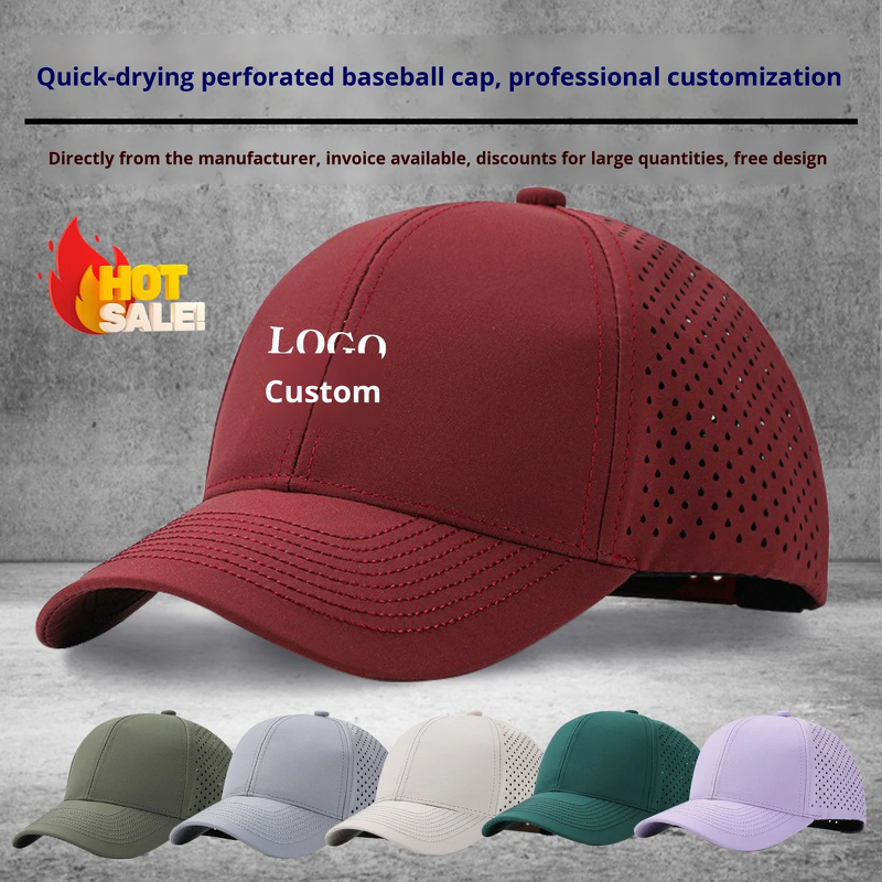 Golf Baseball Cap Manufacturer - OEM Wholesale Waterproof Laser Perforated