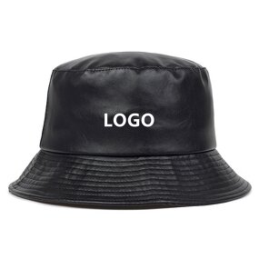 Bucket Hat Factory - OEM Babies Winter PU Leather Waterproof Foldable