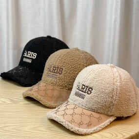 Baseball Cap Supplier - OEM Custom Lamb Wool Vintage Duckbill Fashion