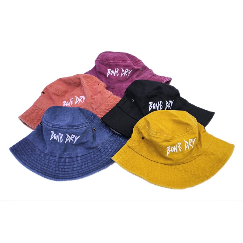 Bucket Hat Supplier - OEM Bob Black Custom Embroidered Unisex Designer