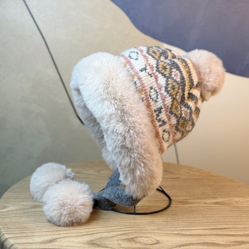 Fisherman's Hat Factory - OEM Customized Logo Knitted Pilot Hat Warm