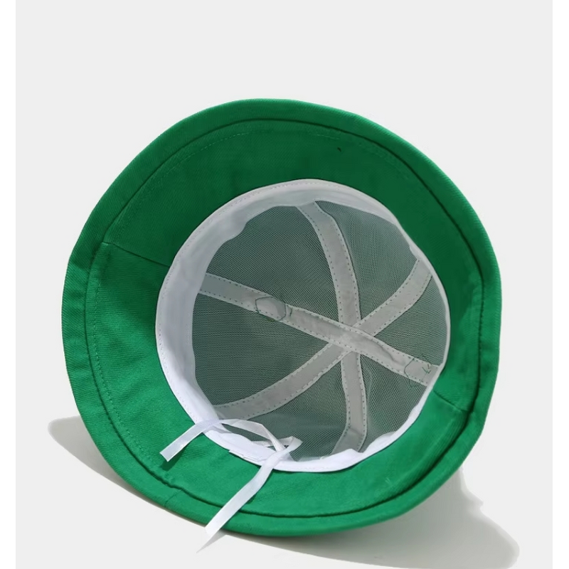 Bucket Hat Factory - OEM Striped Cotton Frog 3D Embroidery Cartoon