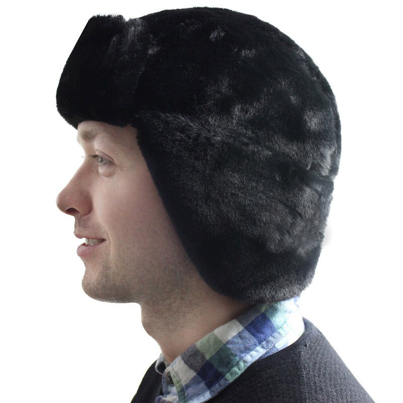 Ski Hat Supplier - OEM Pilot Rabbit Hair Waterproof Warm Hat