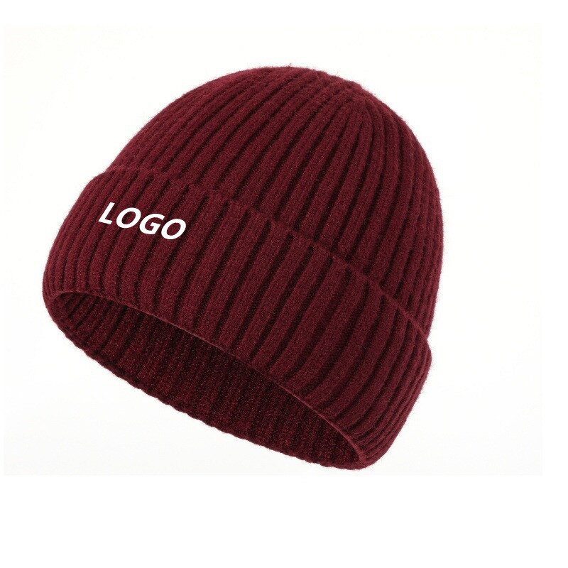 Knitted Cap Manufacturer - OEM Customizable 3D Embroidery Acrylic Warm