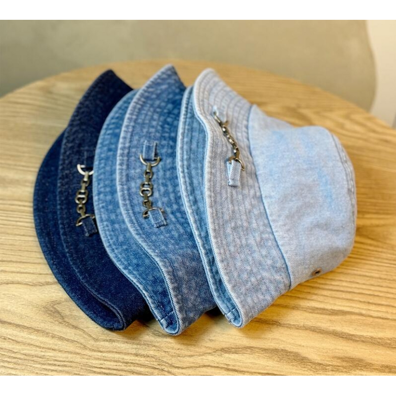Bucket Hat Manufacturer - OEM High Quality Customized New Denim Washed
