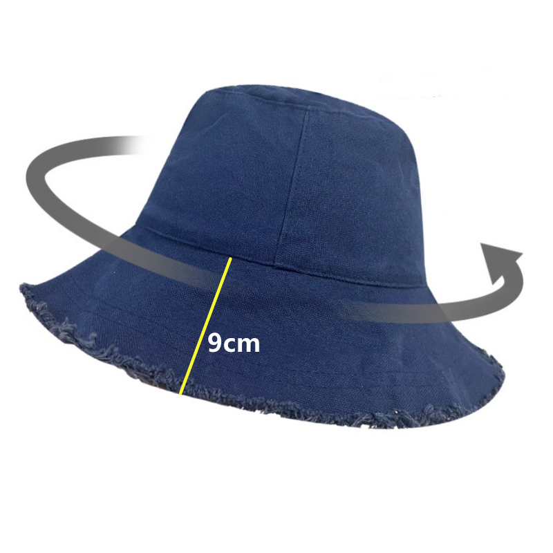 Fisherman's Hat Manufacturer - OEM Customized Large-brimmed Washed Cotton
