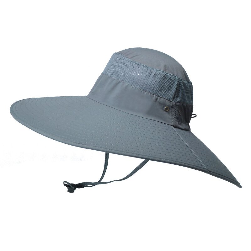 Fisherman's Hat Supplier - OEM Enlarged Brim Men's Waterproof Sun Hat