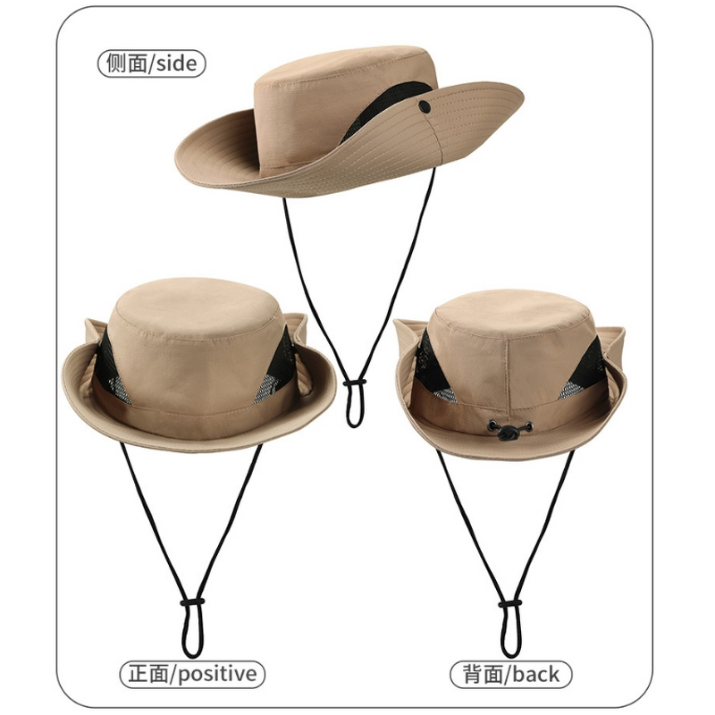 Sun Hat Supplier - OEM Wholesale Large Brim Sun protection Customized