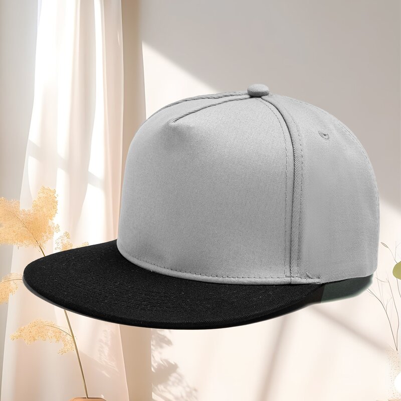 Baseball Cap Factory - OEM Korean Style Pure Cotton Flat-Brimmed