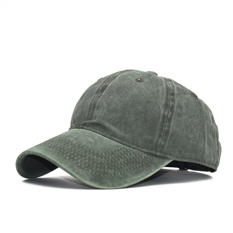 Baseball Cap Supplier - OEM Wholesale Washed Cotton Sun Hat Custom