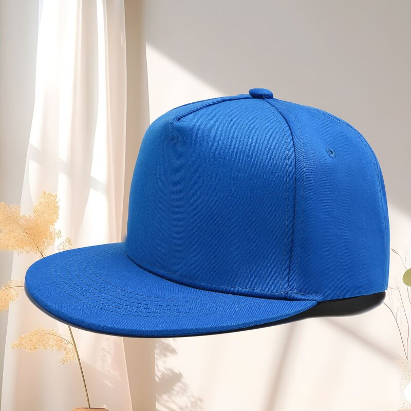 Baseball Cap Factory - OEM Korean Style Pure Cotton Flat-Brimmed