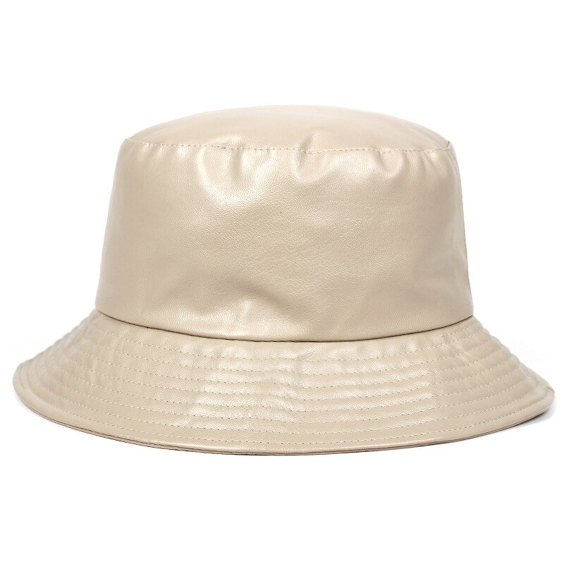 Bucket Hat Factory - OEM Babies Winter PU Leather Waterproof Foldable