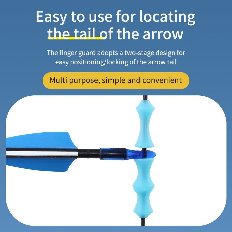 Finger Guard Factory - Silicone Traditional Recurve Longbow Hunting Rubber