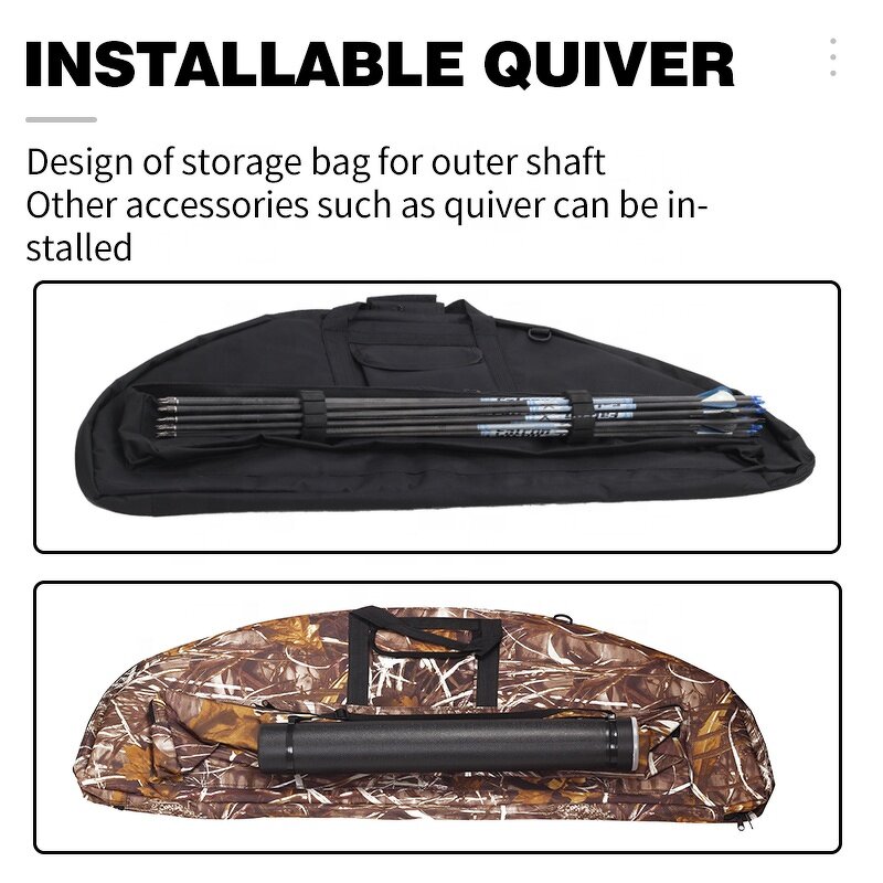 Compound Bow Bag Factory - Canvas Adjustable Strap Waterproof Storage Case