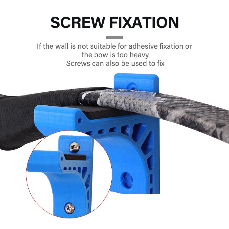 Bow Wall Mount Rack Factory - Universal Holder Recurve Compound Longbow Shelf