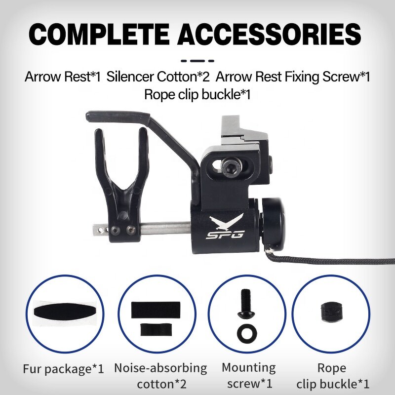 Drop Away Arrow Rest Factory - Compound Bow Carbon Arrows CNC Aluminum