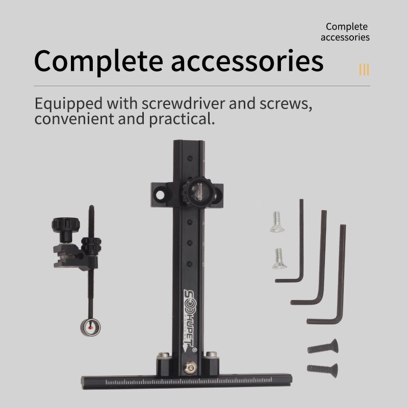 Bow Sight Factory - Takedown Recurve Bow Retina T-Shape Metal Adjustable