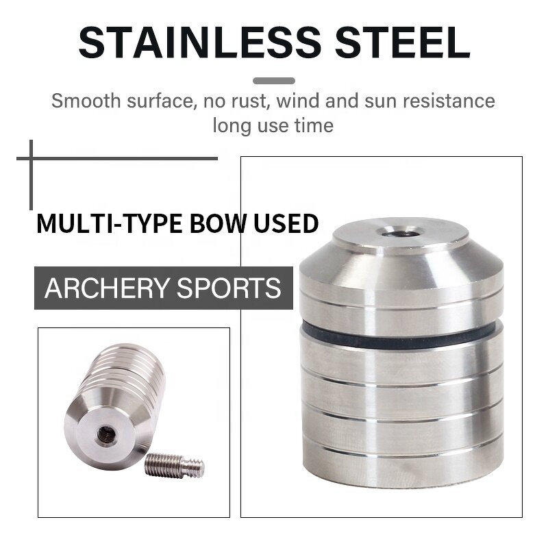 Stabilizer Weight Kit Factory - Compound Recurve Stainless Steel Counterweight