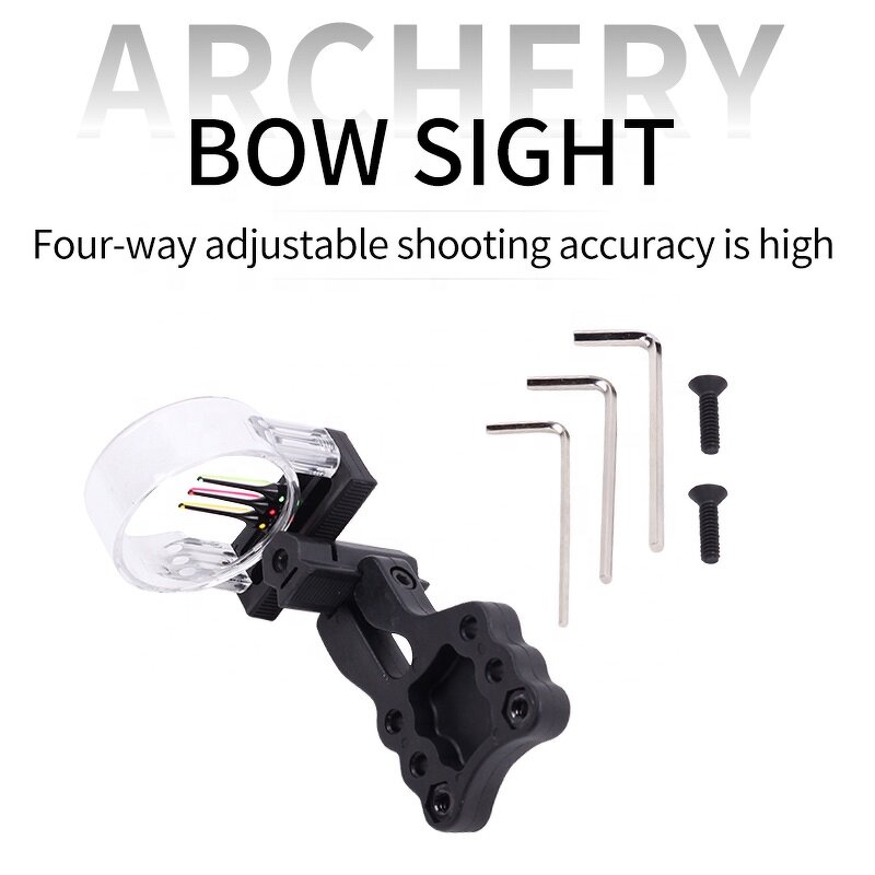 Compound Bow Sight Factory - Scope Adjustable Metal Hunting Professional