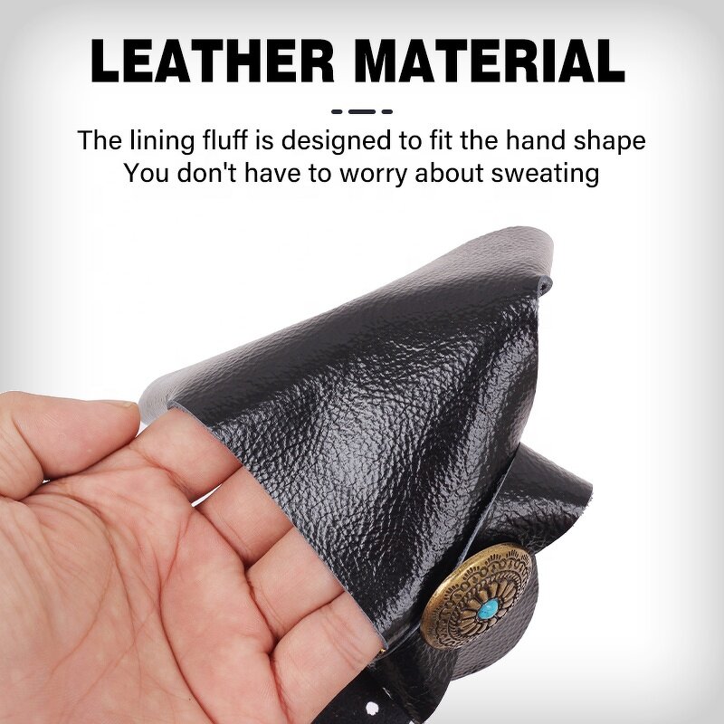 Hand Guard Factory - Traditional Recurve Longbow Hunting Adjustable Leather