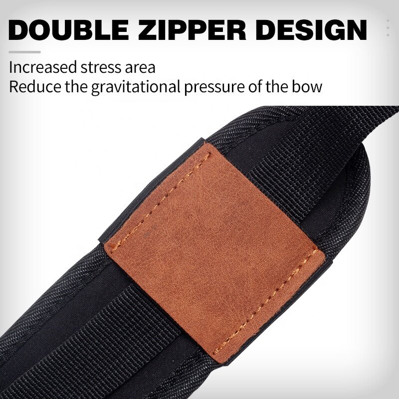 Compound Bow Bag Factory - Leather Shoulder Strap Waterproof Backpack Belt