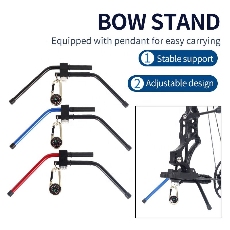 Compound Bow Stand Factory - Adjustable Foldable Triangle Composite Bows