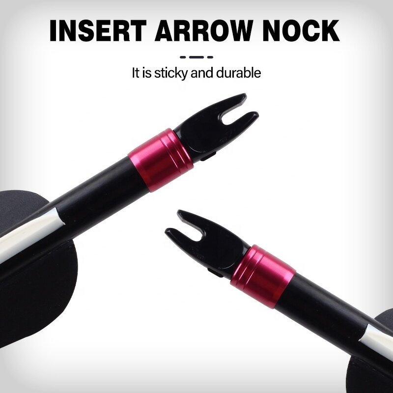 Fiber Carbon Arrow Factory - 8 mm 30 Inch Replaceable Tips Explosion Proof