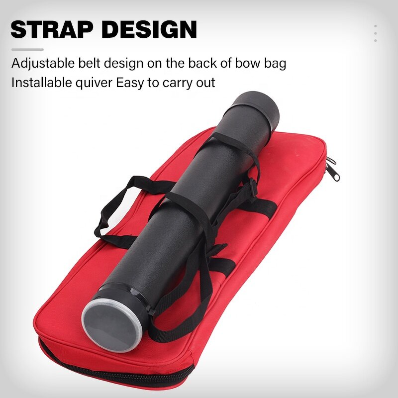Bow Bag Factory - Recurve Takedown Longbow Carbon Arrow Portable Case