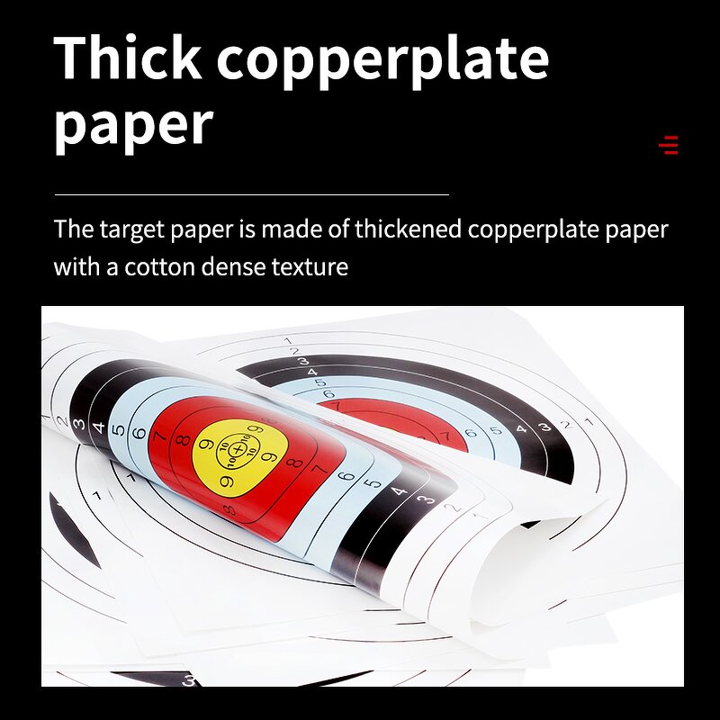 Face Paper Target Factory - 60cm Fixed Outdoor Traditional Recurve Hunting