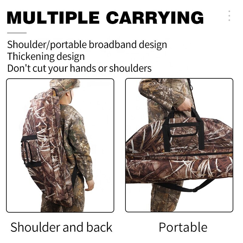 Compound Bow Bag Factory - Canvas Adjustable Strap Waterproof Storage Case