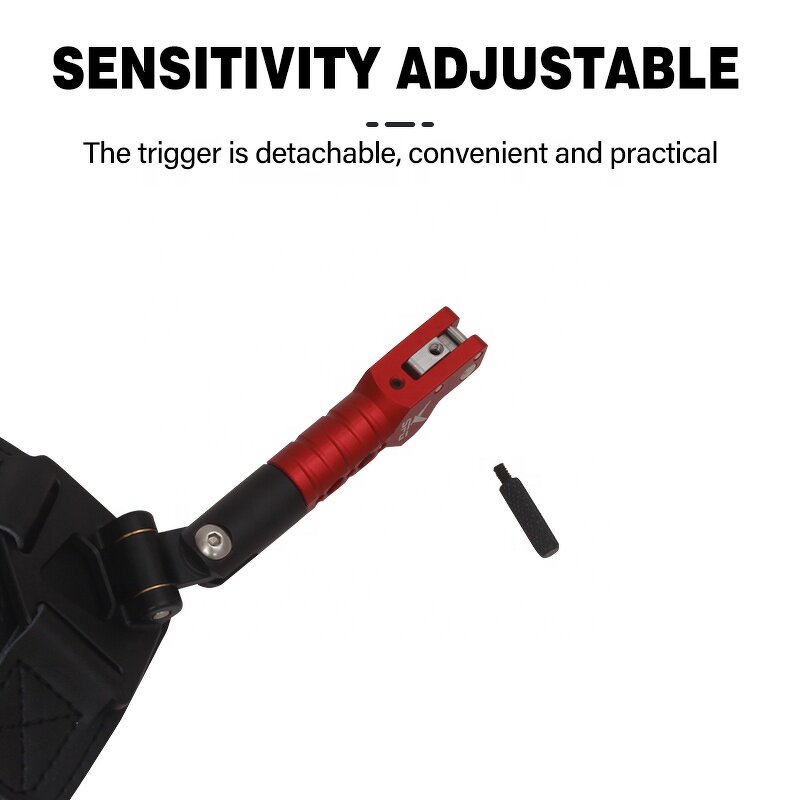 Wrist Release Aid Factory - Hunting Compound Bow D Loop Rope 360 Degree