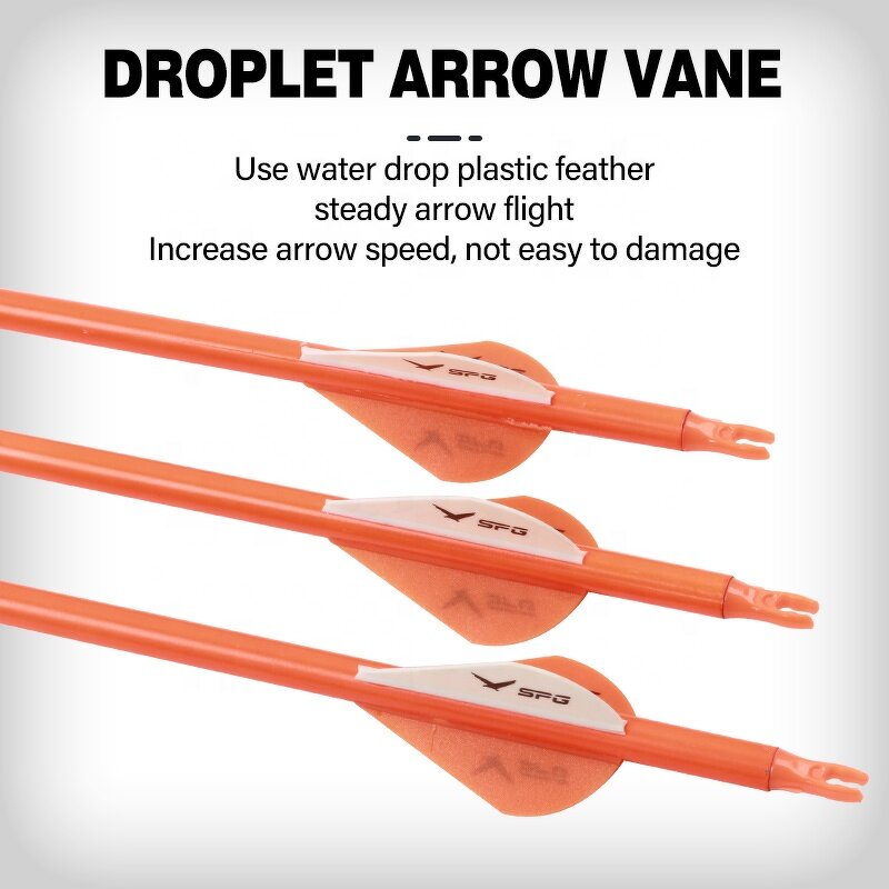 Mixed Carbon Arrow Factory - Hunting 6.2mm Replaceable Arrowhead Compound