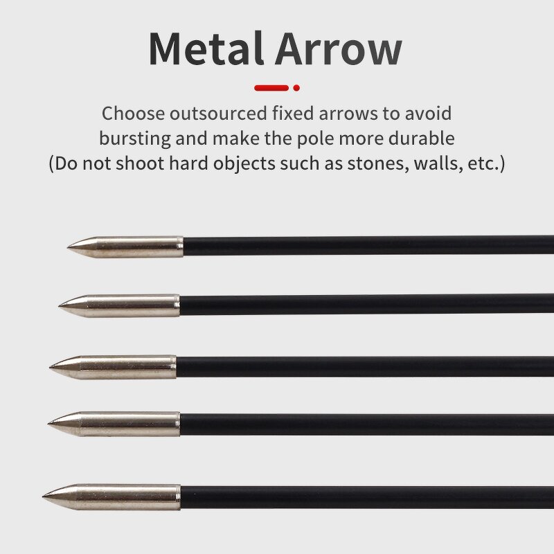 Fiberglass Arrow Factory - 6mm 31 Inch Straight Traditional Recurve Bow