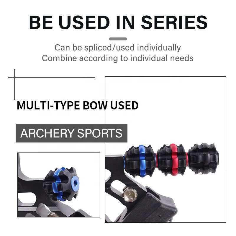 Compound Bow Stabilizer Factory - Vibration Damping Aluminum Alloy Ball Handle