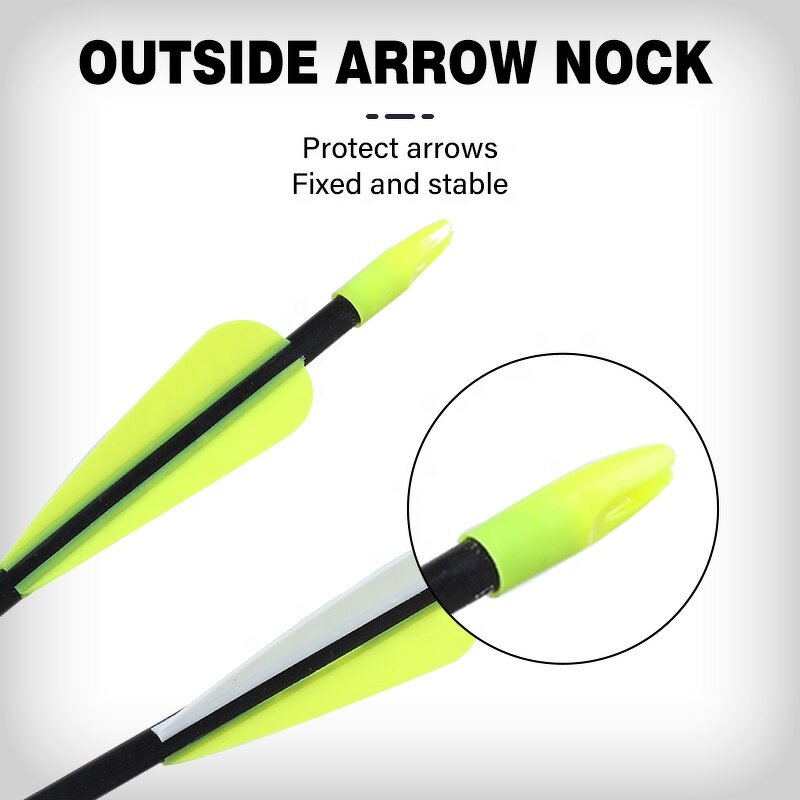 Fiberglass Arrow Factory - 7 mm 30 Inch Fixed Tips Traditional Recurve Bow