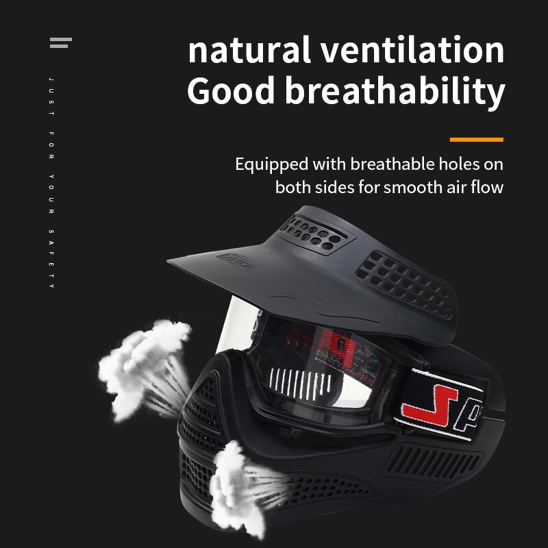 Archery Tag Mask Factory - Outdoor Paintball CS Game Full Face Mesh Mask