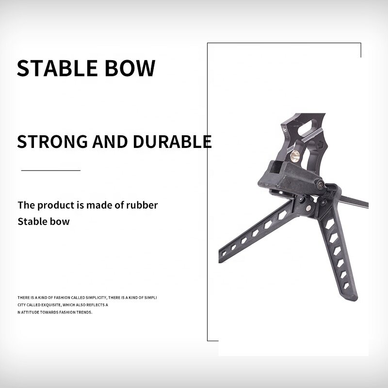 Bow Stand Factory - Compound Bows Bracket Rubber Plastic Foldable Holder