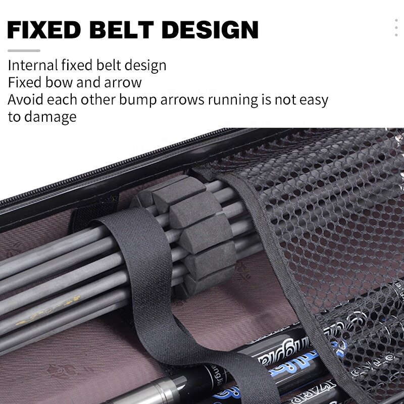 Recurve Bow Case Factory - Hunting Take Down Large Capacity Hard Lightweight