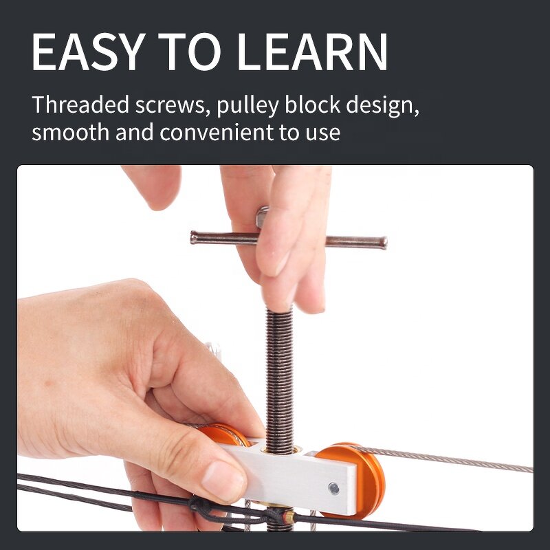 Compound Bow Press Factory - Limb Brackets Installation Handheld Bowstring