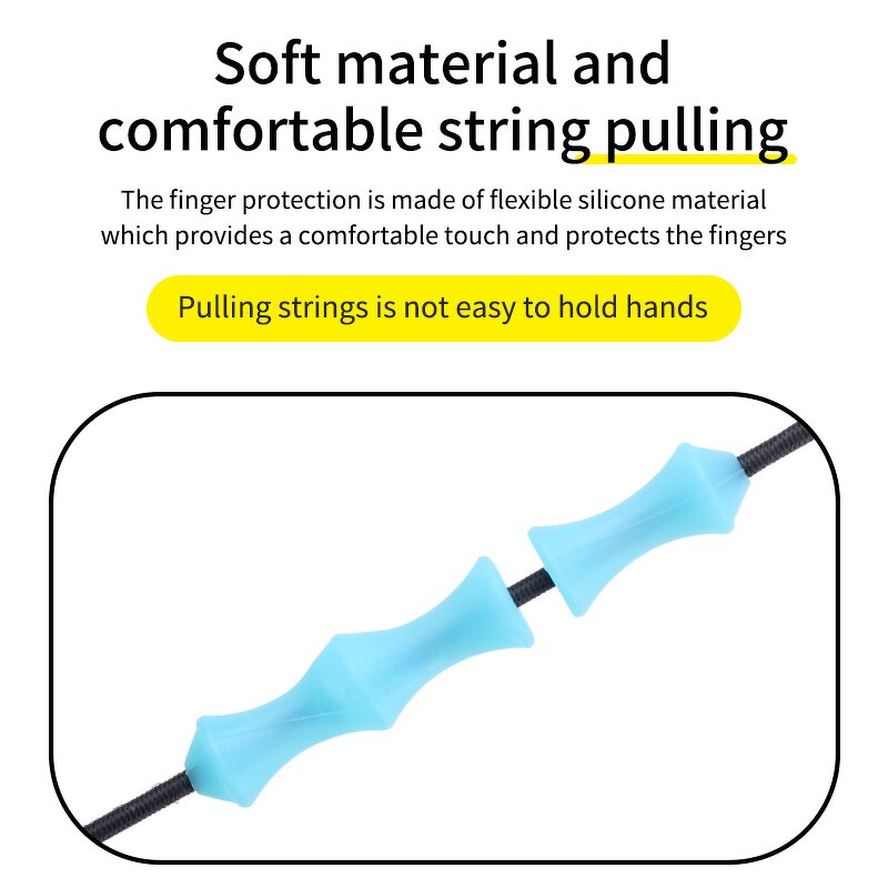 Finger Guard Factory - Silicone Traditional Recurve Longbow Hunting Rubber