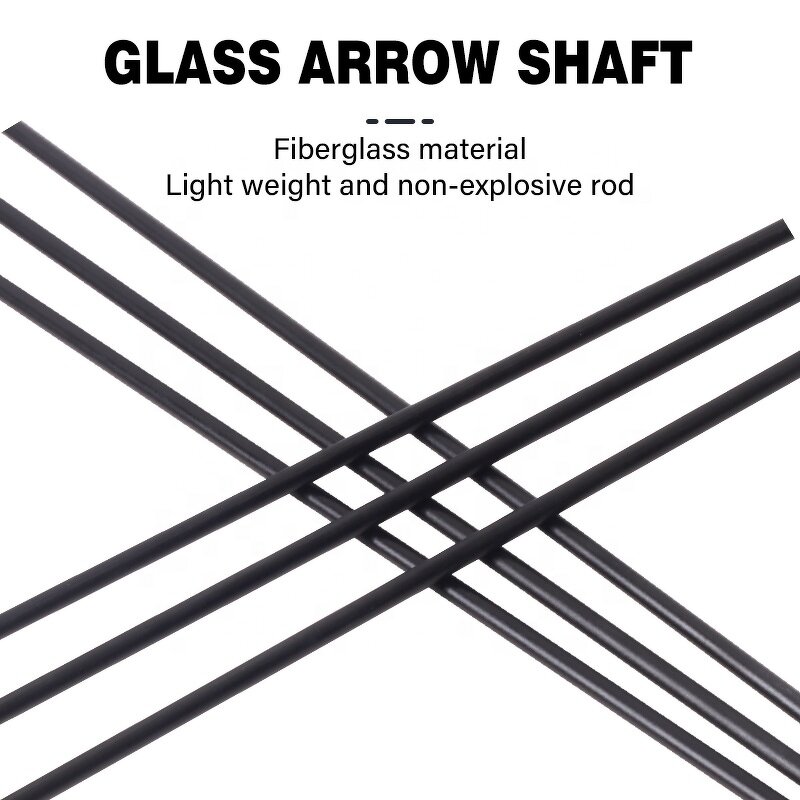 Kids Fiberglass Arrow Factory - 6mm 28 Inch Children Compound Recurve Bow